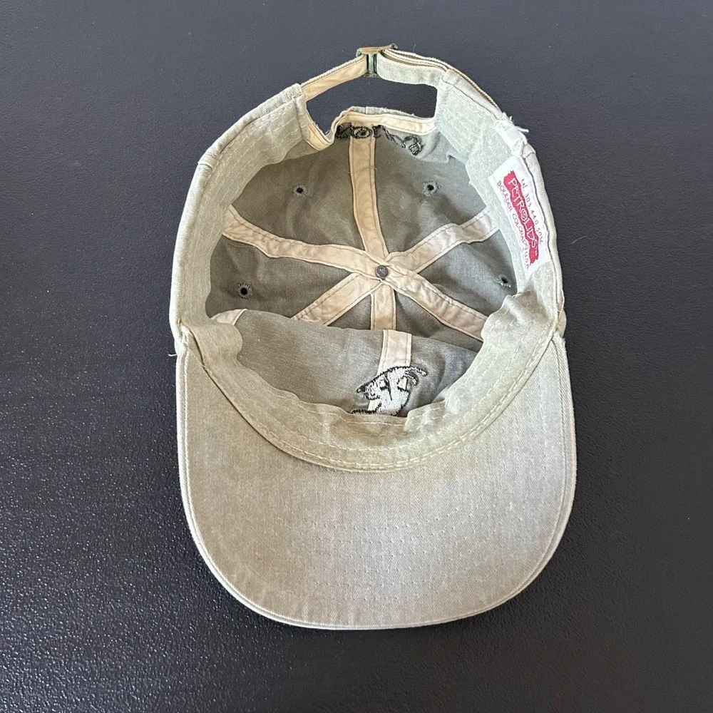 Vintage Petrolids Hat Cap Strap Back Adjustable Faded Green Boulder Colorado USA
